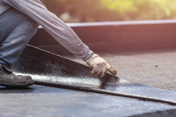Professional Emergency Waterproofing technician working in Budd Lake, NJ